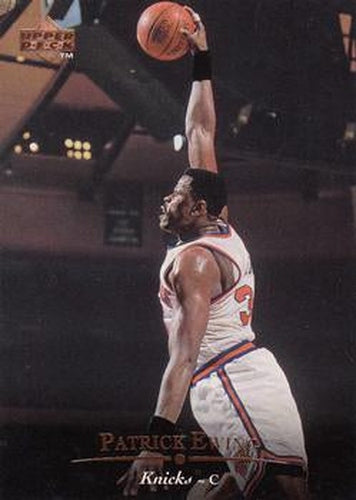 #33 Patrick Ewing - New York Knicks - 1995-96 Upper Deck Basketball