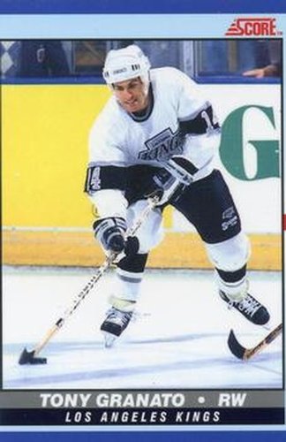 #33 Tony Granato - Los Angeles Kings - 1990-91 Score Young Superstars Hockey