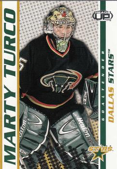 #33 Marty Turco - Dallas Stars - 2003-04 Pacific Heads Up Hockey
