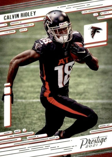 #33 Calvin Ridley - Atlanta Falcons - 2021 Panini Prestige Football