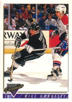 #33 Mike Donnelly - Los Angeles Kings - 1993-94 O-Pee-Chee Premier Hockey