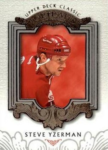 #33 Steve Yzerman - Detroit Red Wings - 2003-04 Upper Deck Classic Portraits Hockey