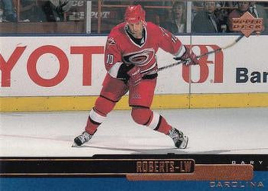 #33 Gary Roberts - Carolina Hurricanes - 1999-00 Upper Deck Hockey