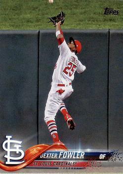 #33 Dexter Fowler - St. Louis Cardinals - 2018 Topps Baseball
