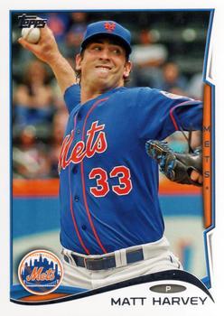#33a Matt Harvey - New York Mets - 2014 Topps Baseball