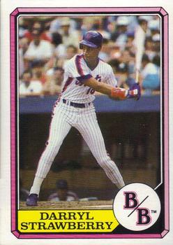 #33 Darryl Strawberry - New York Mets - 1987 Topps Boardwalk and Baseball