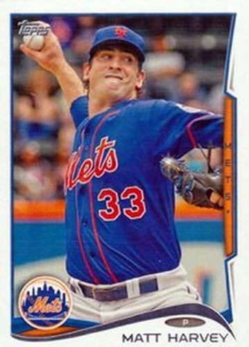 #33b Matt Harvey - New York Mets - 2014 Topps Baseball