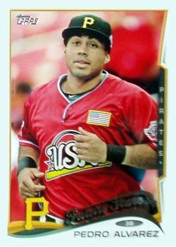 #33c Pedro Alvarez - Pittsburgh Pirates - 2014 Topps Baseball