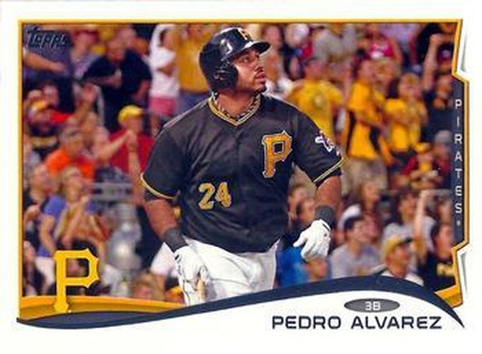 #33d Pedro Alvarez - Pittsburgh Pirates - 2014 Topps Baseball