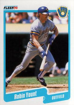 #340 Robin Yount - Milwaukee Brewers - 1990 Fleer USA Baseball