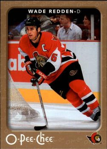 #340 Wade Redden - Ottawa Senators - 2006-07 O-Pee-Chee Hockey