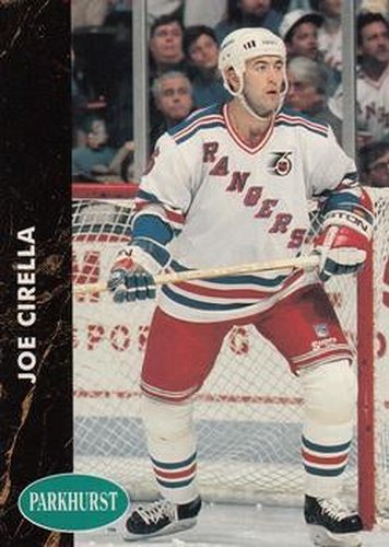 #340 Joe Cirella - New York Rangers - 1991-92 Parkhurst Hockey