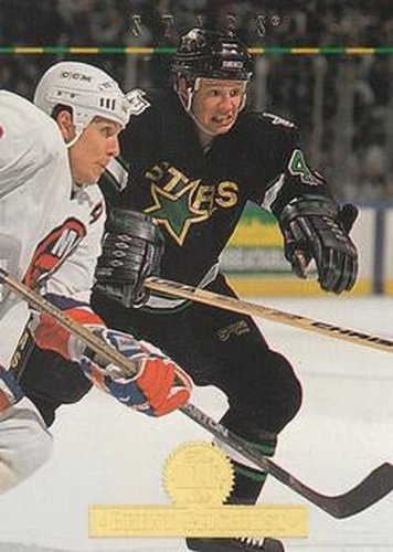 #340 Brent Gilchrist - Dallas Stars - 1994-95 Leaf Hockey