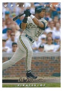 #340 Al Martin - Pittsburgh Pirates - 1993 Upper Deck Baseball