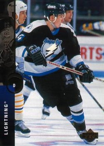 #340 Cory Cross - Tampa Bay Lightning - 1994-95 Upper Deck Hockey