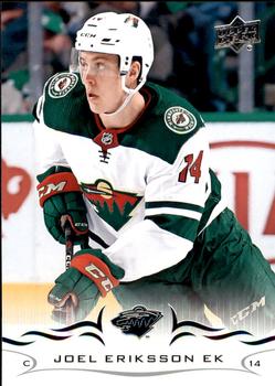 #340 Joel Eriksson Ek - Minnesota Wild - 2018-19 Upper Deck Hockey