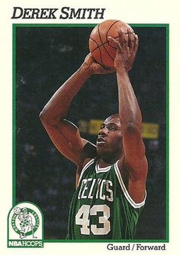 #340 Derek Smith - Boston Celtics - 1991-92 Hoops Basketball