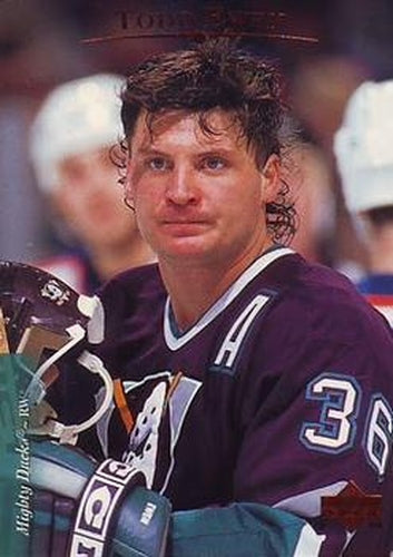 #340 Todd Ewen - Anaheim Mighty Ducks - 1995-96 Upper Deck Hockey