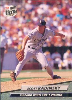 #340 Scott Radinsky - Chicago White Sox - 1992 Ultra Baseball
