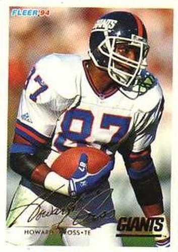 #340 Howard Cross - New York Giants - 1994 Fleer Football