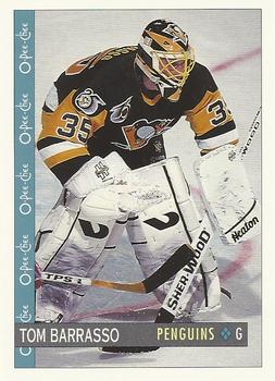 #340 Tom Barrasso - Pittsburgh Penguins - 1992-93 O-Pee-Chee Hockey