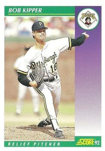 #340 Bob Kipper - Pittsburgh Pirates - 1992 Score Baseball