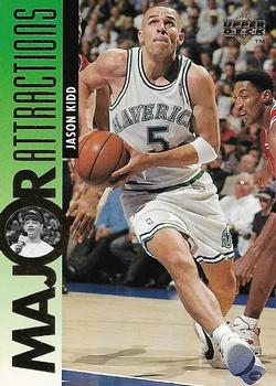 #340 Jason Kidd / Christopher Reid - Dallas Mavericks - 1995-96 Upper Deck Basketball