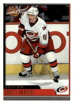 #340 Marty Murray - Carolina Hurricanes - 2003-04 Pacific Complete Hockey