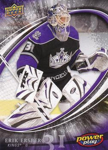 #340 Erik Ersberg - Los Angeles Kings - 2008-09 Upper Deck Power Play Box Set Hockey