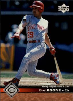 #340 Bret Boone - Cincinnati Reds - 1997 Upper Deck Baseball