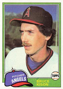 #340 Bruce Kison - California Angels - 1981 Topps Baseball