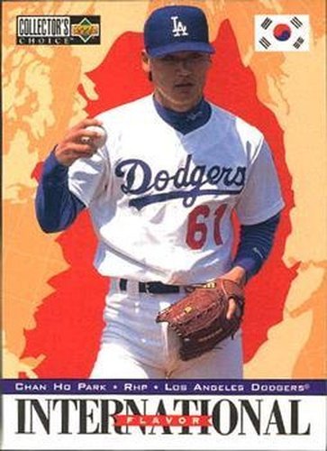 #340 Chan Ho Park - Los Angeles Dodgers - 1996 Collector's Choice Baseball