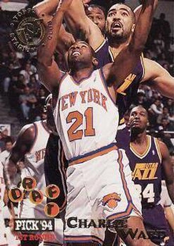 #340 Charlie Ward - New York Knicks - 1994-95 Stadium Club Basketball