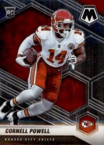 #340 Cornell Powell - Kansas City Chiefs - 2021 Panini Mosaic Football