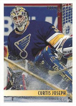 #340 Curtis Joseph - St. Louis Blues - 1994-95 Topps Premier Hockey