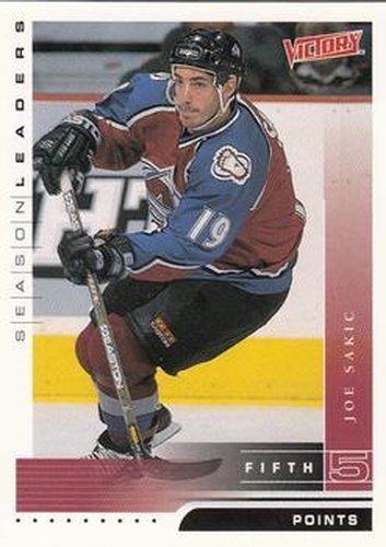 #340 Joe Sakic - Colorado Avalanche - 1999-00 Upper Deck Victory Hockey