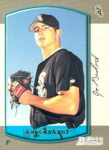 #340 Jon Garland - Chicago White Sox - 2000 Bowman Baseball