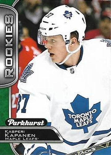 #340 Kasperi Kapanen - Toronto Maple Leafs - 2016-17 Parkhurst Hockey