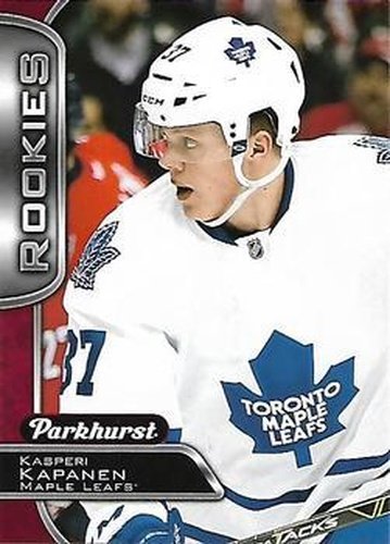 #340 Kasperi Kapanen - Toronto Maple Leafs - 2016-17 Parkhurst - Red Hockey