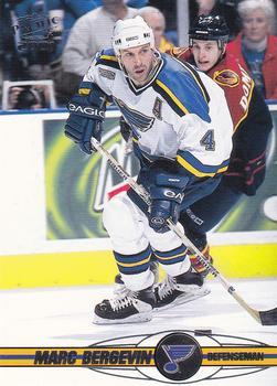 #340 Marc Bergevin - St. Louis Blues - 2000-01 Pacific Hockey
