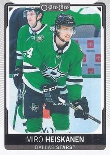 #340 Miro Heiskanen - Dallas Stars - 2021-22 O-Pee-Chee Hockey