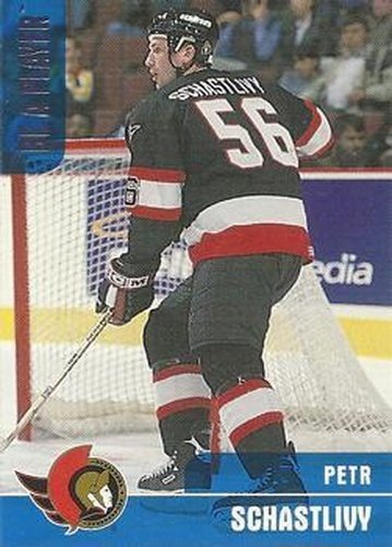 #340 Petr Schastlivy - Ottawa Senators - 1999-00 Be a Player Memorabilia Hockey