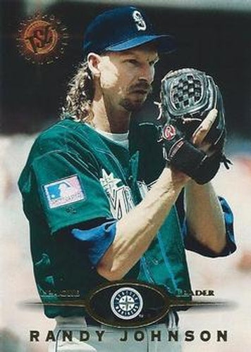 #340 Randy Johnson - Seattle Mariners - 1995 Stadium Club Baseball