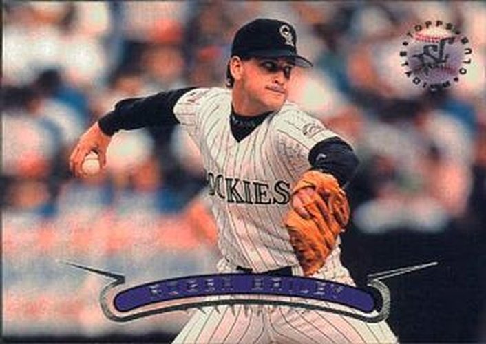 #340 Roger Bailey - Colorado Rockies - 1996 Stadium Club Baseball