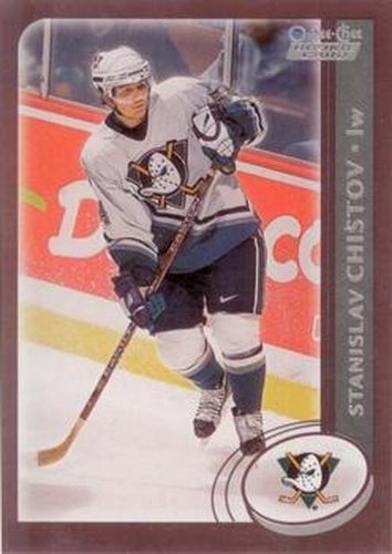 #340 Stanislav Chistov - Anaheim Mighty Ducks - 2002-03 O-Pee-Chee Hockey