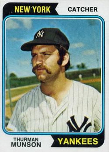 #340 Thurman Munson - New York Yankees - 1974 Topps Baseball