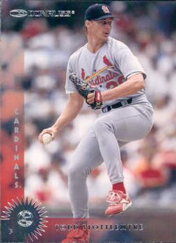 #340 Todd Stottlemyre - St. Louis Cardinals - 1997 Donruss Baseball