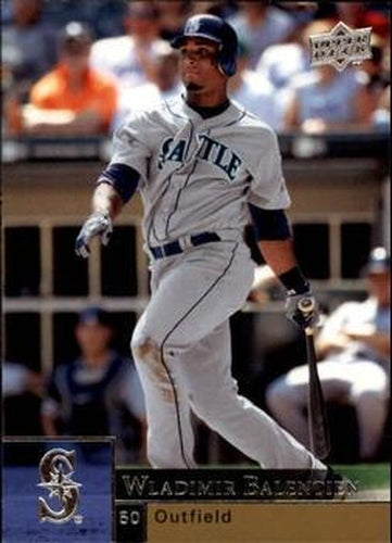 #340 Wladimir Balentien - Seattle Mariners - 2009 Upper Deck Baseball