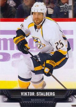 #340 Viktor Stalberg - Nashville Predators - 2013-14 Upper Deck Hockey