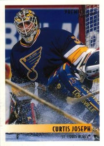 #340 Curtis Joseph - St. Louis Blues - 1994-95 O-Pee-Chee Premier Hockey